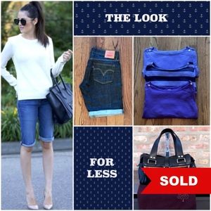 SOLD New Levi’s Dark Jean Shorts SOLD